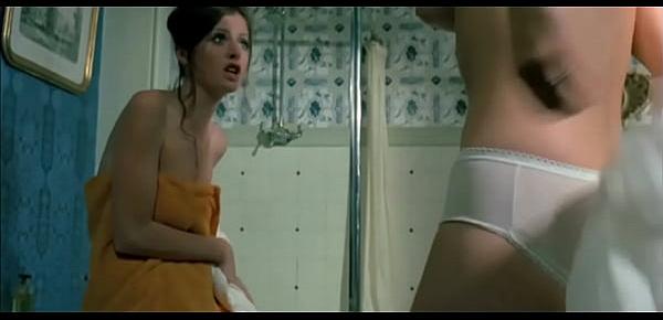  Ann Michelle nude shower scene from Virgin Witch